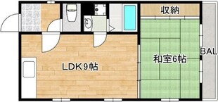 西宮駅 徒歩5分 5階の物件間取画像